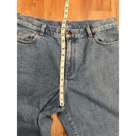 Lauren Jeans Co Ralph‎ Lauren Capri Jeans 100% Cotton High Rise Size 14 - Picture 9 of 9